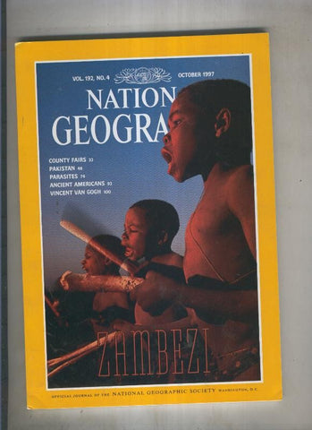 National geographic October 1997