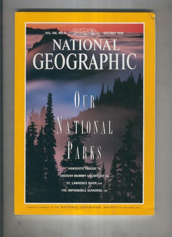 National geographic 1994 october: Our National parks