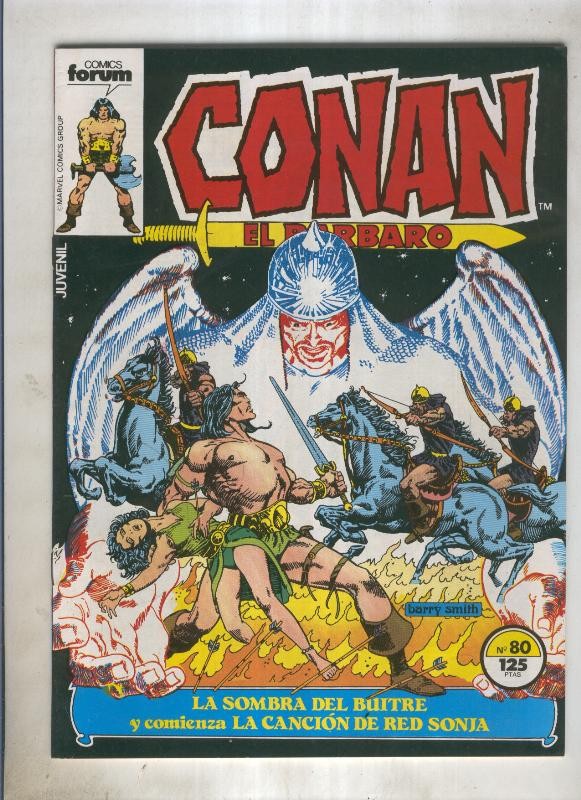 Conan el Barbaro primera edicion numero 080 (numerado 1 en trasera)