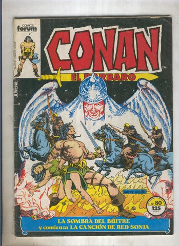 Conan el Barbaro primera edicion numero 080 (numerado 2 en trasera)