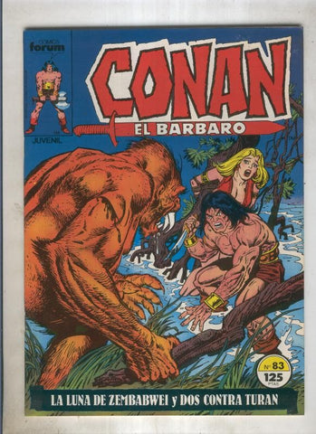 Conan el Barbaro primera edicion numero 083 (numerado 2 en trasera)