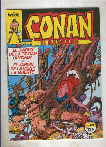 Conan el Barbaro primera edicion numero 090 (numerado 2 en trasera)