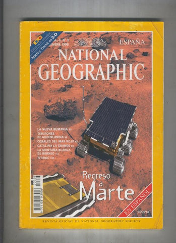 National geographic 1998 diciembre :regreso a marte 