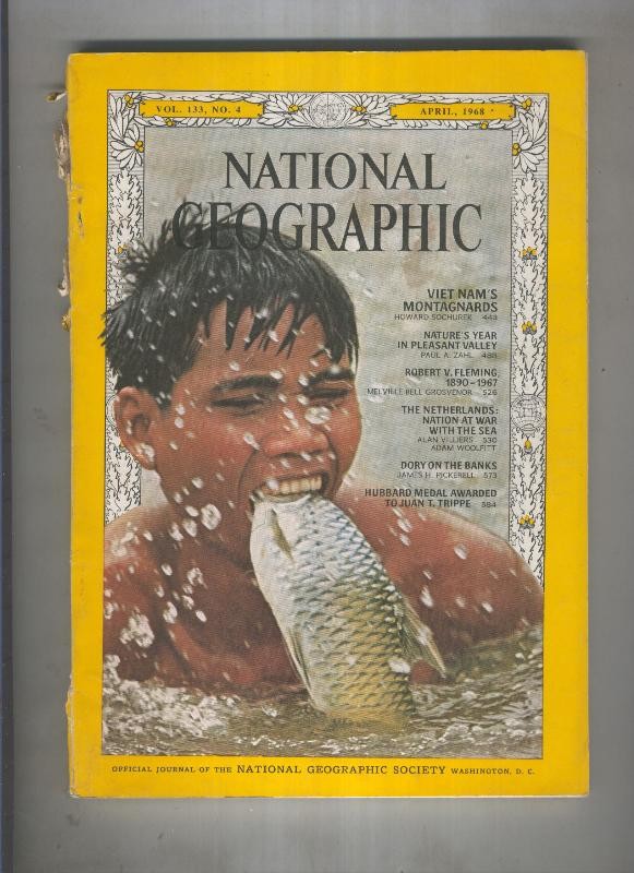 National geographic December 1968:Vietnams montagnards
