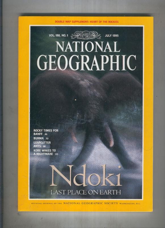 National geographic 1995 july: Ndoki last place on earth 