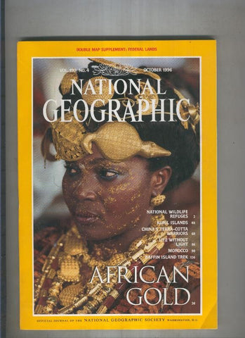 National geographic 1996 october: African gold 