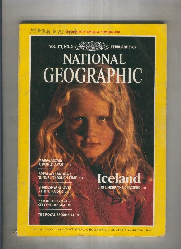 National geographic 1987 february: Iceland life under the glaciers 