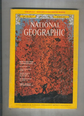 National geographic 1975  March 