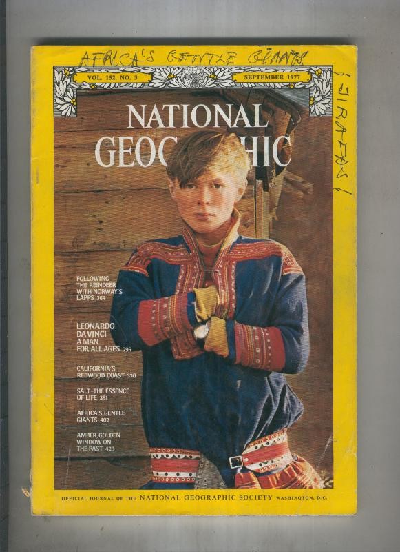 National geographic 1977 september