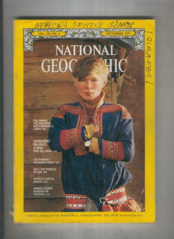 National geographic 1977 september