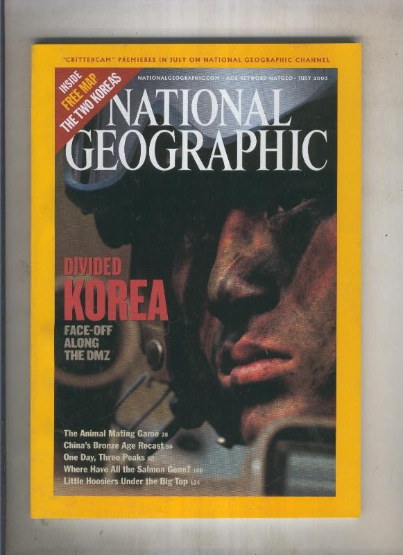 National geographic 2003 july divided korea face-off along the dmz 