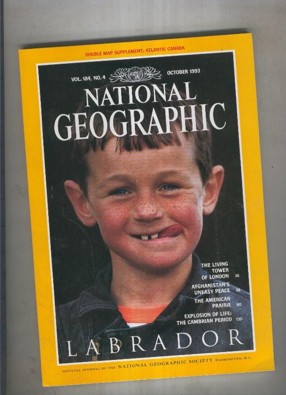 National geographic 1993 October: Labrador