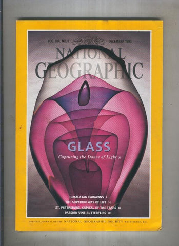 National geographic 1993 December: Glas Capturing the dance light 