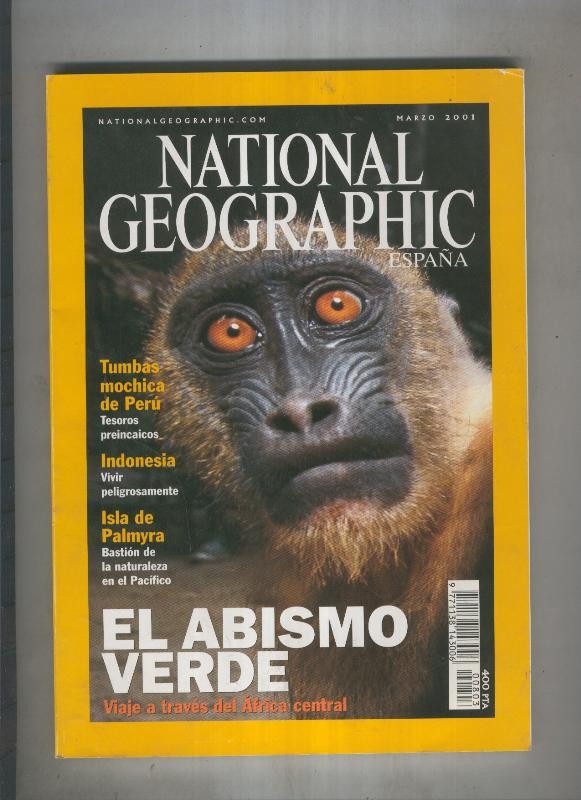 National geographic 2001 Marzo:El abismo verde viaje del africa central 