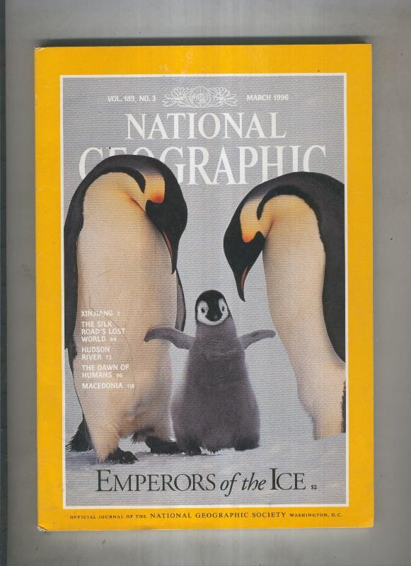 National geographic 1996 March: Emperors of the ice 