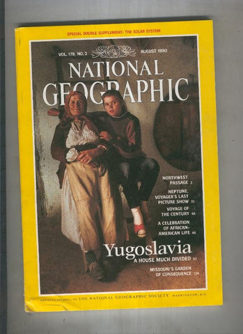 National geographic 1990 august : Yugoslavia a house much divided 