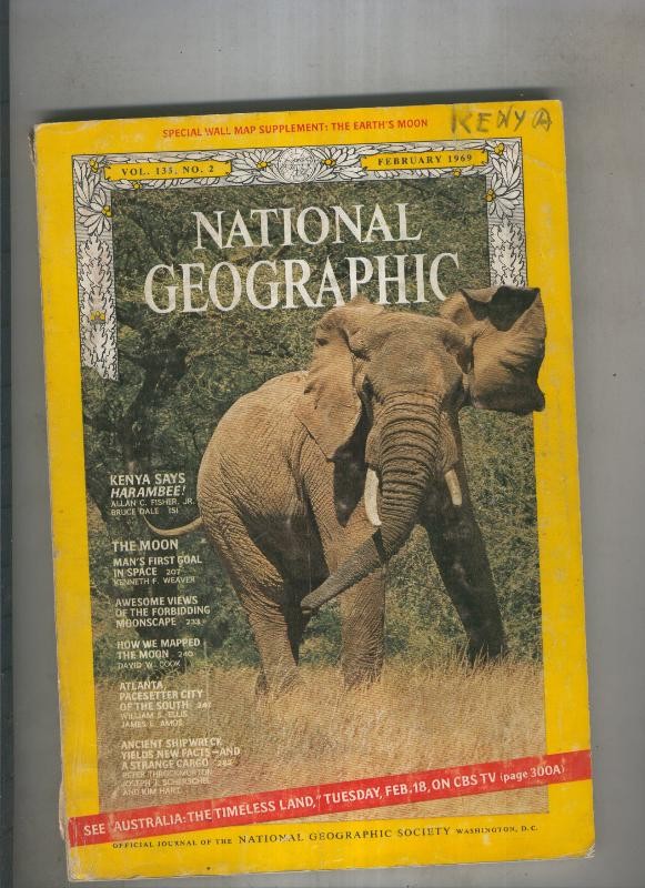 National geographic 1969 February: Kenya says harambee