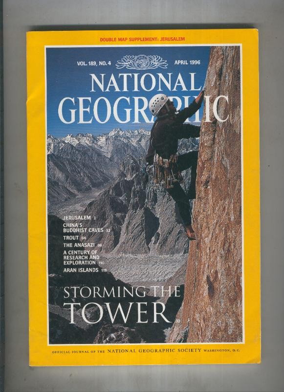National geographic 1996 april :Storming the tower 