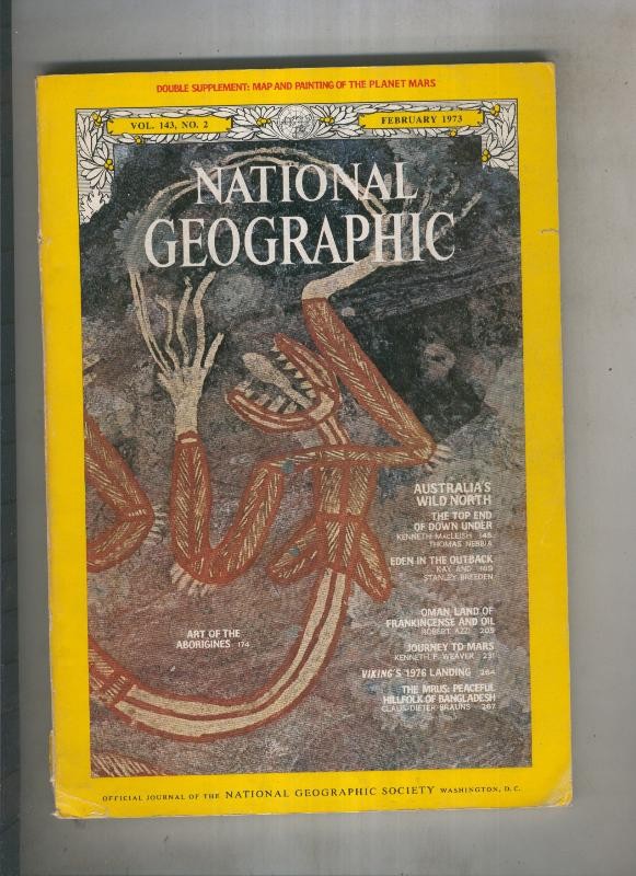 National geographic 1973 february: Australias wild north