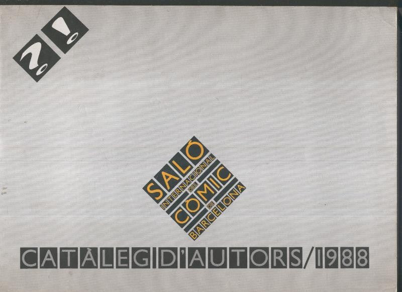 Salon Interncional del comic de Barcelona: Cataleg D,Autors 1988