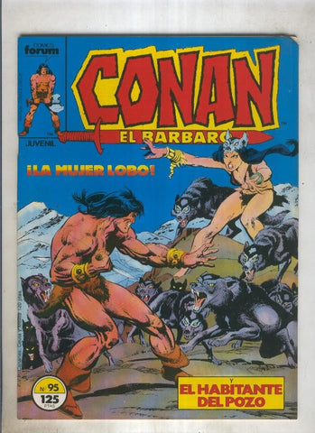 Conan el Barbaro primera edicion numero 095 (numerado 2 en trasera)