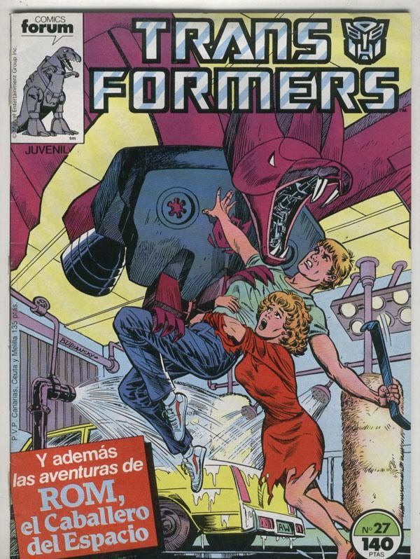 Transformers numero 27: procede de retapado
