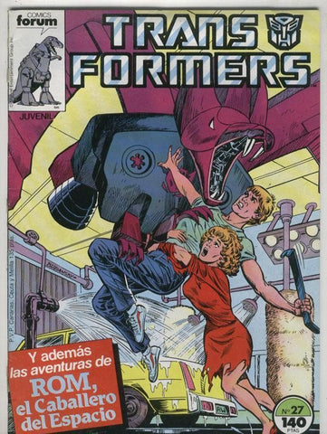 Transformers numero 27: procede de retapado