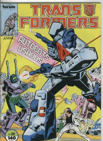 Transformers numero 28: procede de retapado