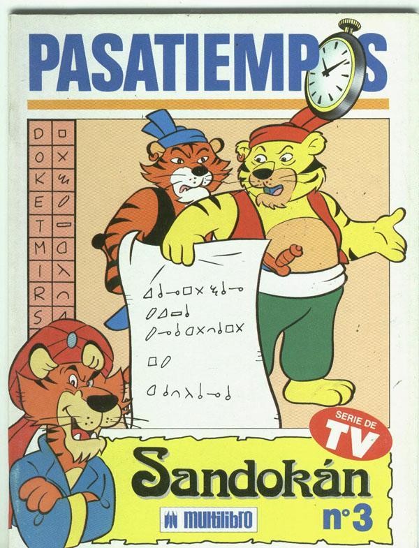 Serie de TV: Pasatiempos Sandokan numero 3