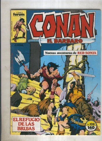 Conan el Barbaro primera edicion numero 108 (numerado 5 en trasera)