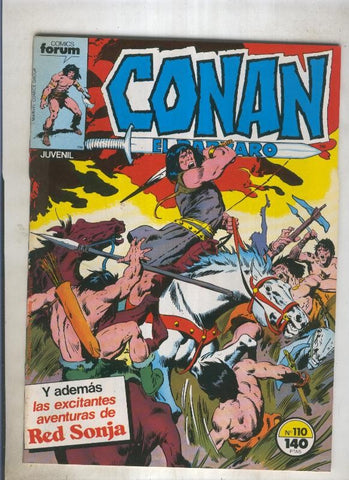 Conan el Barbaro primera edicion numero 110 (numerado 3 en trasera)