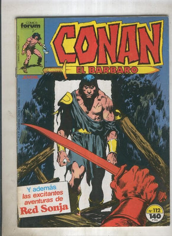 Conan el Barbaro primera edicion numero 112 (numerado 3 en trasera)