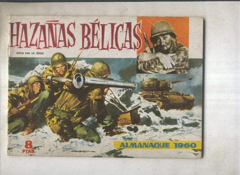 Hazañas Belicas almanaque 1960