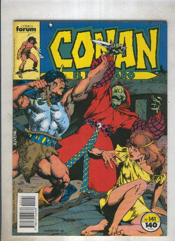 Conan el Barbaro primera edicion numero 141 (numerado 2 en trasera)