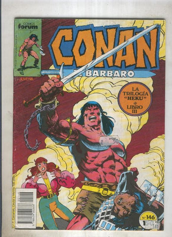 Conan el Barbaro primera edicion numero 146 (numerado 4 en trasera)