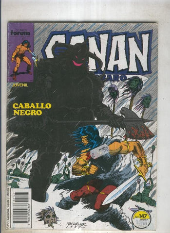 Conan el Barbaro primera edicion numero 147 (numerado 2 en trasera)