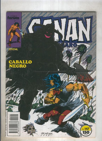Conan el Barbaro primera edicion numero 147 (numerado 7 en trasera)