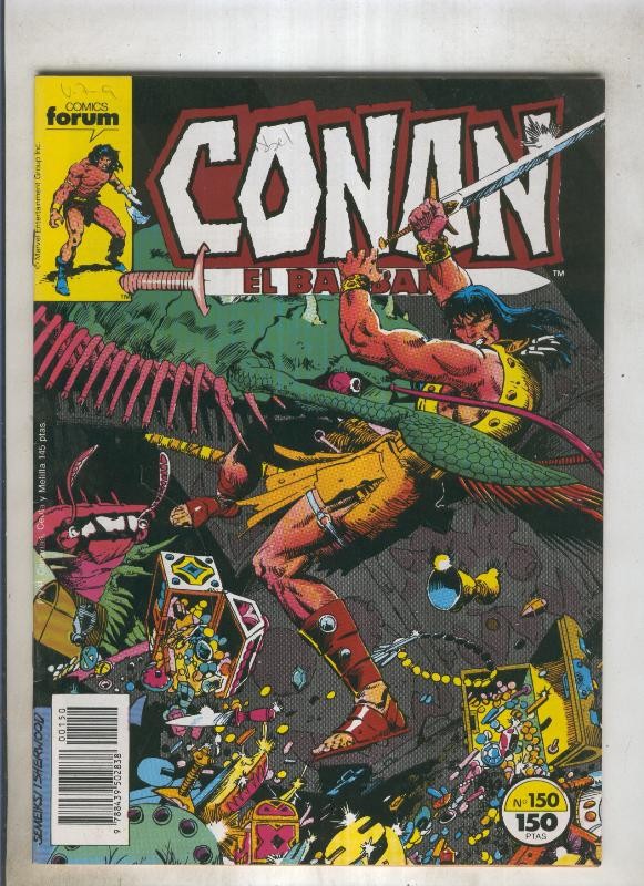 Conan el Barbaro primera edicion numero 150 (numerado 5 en trasera)