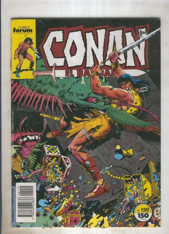 Conan el Barbaro primera edicion numero 150 (numerado 7 en trasera)