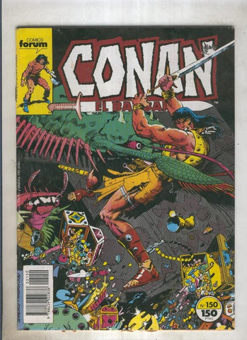 Conan el Barbaro primera edicion numero 150 (numerado 7 en trasera)