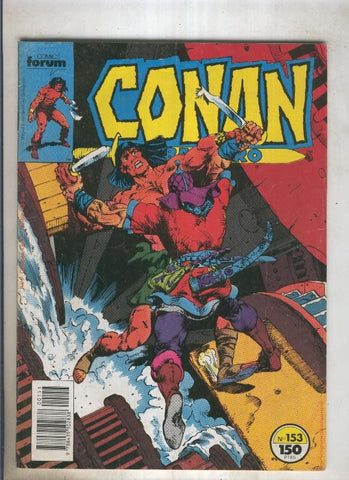 Conan el Barbaro primera edicion numero 153 (numerado 2 en trasera)