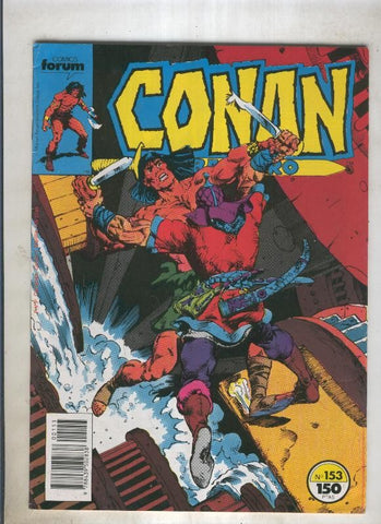 Conan el Barbaro primera edicion numero 153 (numerado 4 en trasera)