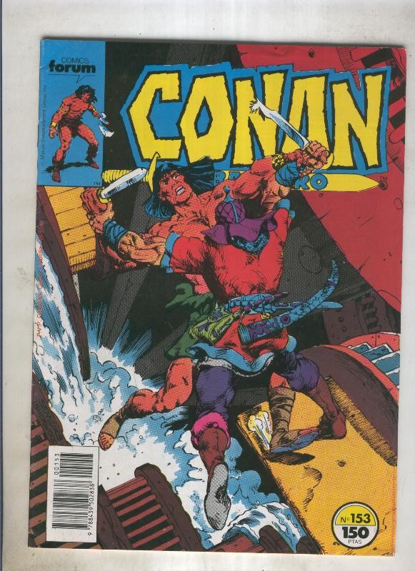 Conan el Barbaro primera edicion numero 153 (numerado 5 en trasera)