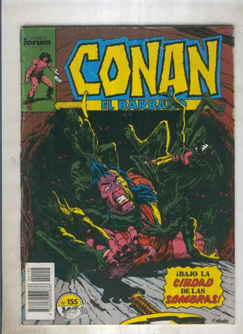 Conan el Barbaro primera edicion numero 155 (numerado 3 en trasera)