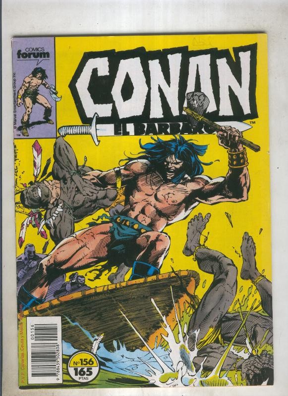 Conan el Barbaro primera edicion numero 156 (numerado 1 en trasera)