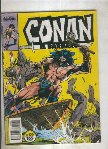 Conan el Barbaro primera edicion numero 156 (numerado 4 en trasera)