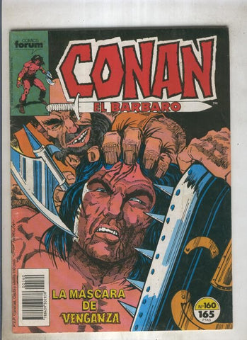Conan el Barbaro primera edicion numero 160 (numerado 1 en trasera)