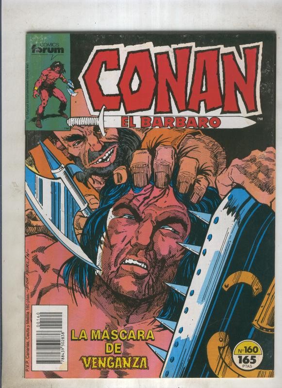 Conan el Barbaro primera edicion numero 160 (numerado 3 en trasera)