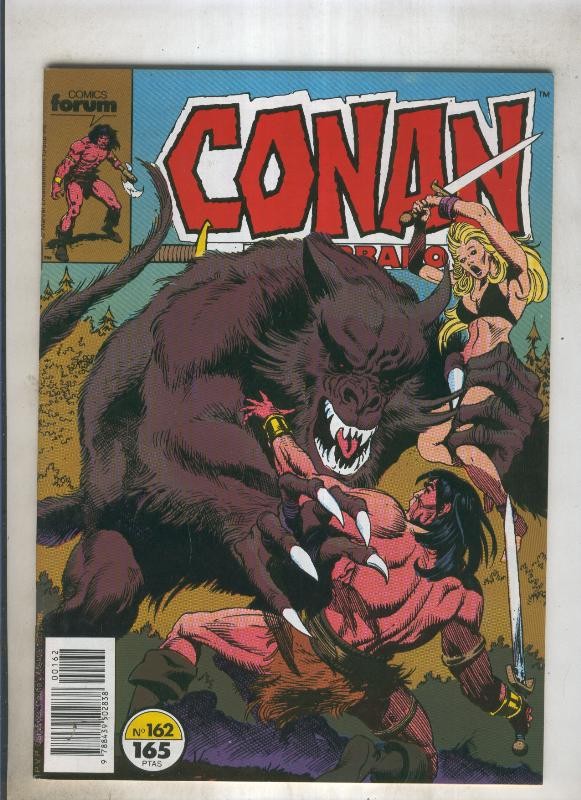 Conan el Barbaro primera edicion numero 162 (numerado 4 en trasera)