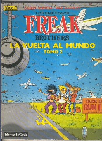 Los fabulosos Freak Brothers: La vuelta al mundo tomo 2